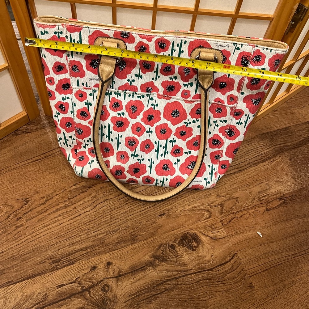 Tignanello Strawberry Poppy
Medium Handbag Tote Bag Purse - Picture 13 of 15